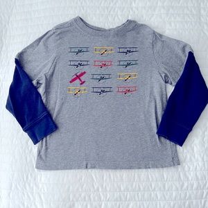 Hanna Andersson Sueded Jersey Doublesleeve Tee